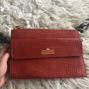 Henri bendel burnt orange bag